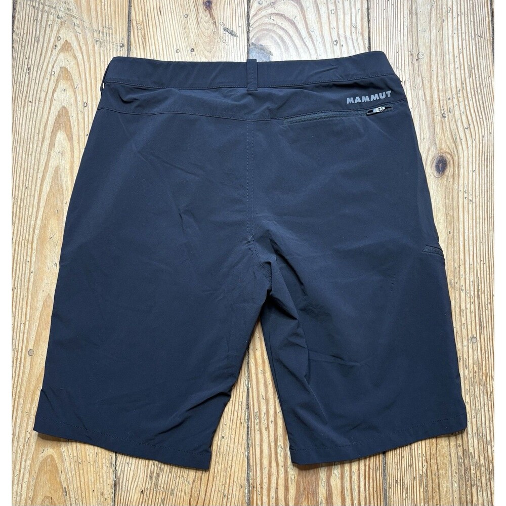 Mammut Shorts Mens 34 Black Performance Hiking Stretch Zip Pockets 1023-00710 - Picture 4 of 11